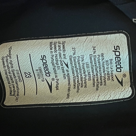 Speedo LZR Pure Intent Kneeskin Open Back TechSuit - Picture 3 of 3